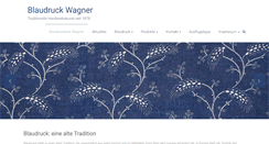Desktop Screenshot of blaudruck.at